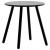 Set scaune de grădină 3 buc Poly Rattan negru GartenMobel Dekor