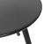 Set scaune de grădină 3 buc Poly Rattan negru GartenMobel Dekor