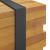 Masă de cafea Maro 60 x 60 x 38 cm Lemn solid de tec GartenMobel Dekor