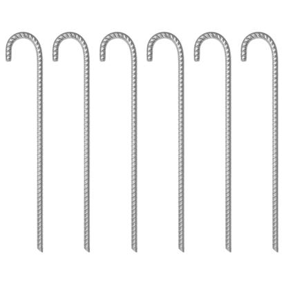 Țăruși de cort, 24 buc., 17 cm, Ø20 mm, oțel galvanizat GartenMobel Dekor