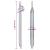 Țăruși de cort 24 buc., formă V, 24 cm, Ø20 mm, oțel galvanizat GartenMobel Dekor