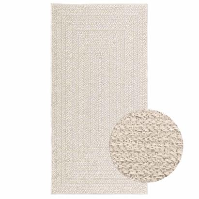 Covor „ZIZUR” crem aspect iută pentru interior și exterior GartenMobel Dekor