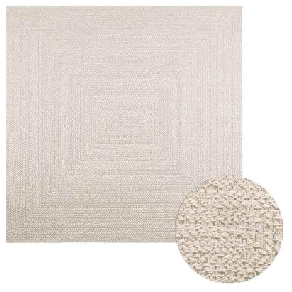 Covor „ZIZUR” crem aspect iută pentru interior și exterior GartenMobel Dekor