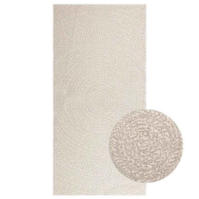 Covor „ZIZUR” crem aspect iută pentru interior și exterior GartenMobel Dekor