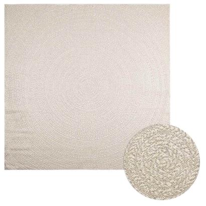 Covor „ZIZUR” crem aspect iută pentru interior și exterior GartenMobel Dekor