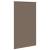 Jaluzea cu role opace cafea 135x230 cm lățime țesătură 131,6 cm GartenMobel Dekor