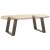 Picioare pentru masă de cafea în formă de U, 2 buc., oțel natural, 70x(42-43) cm GartenMobel Dekor
