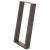 Picioare de masă în formă de U, 2 buc., oțel natural, 50x(72-73) cm GartenMobel Dekor