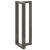 Picioare de masă de bar în formă de T, 2 buc., negru, 40x35x(110-111) cm, oțel GartenMobel Dekor