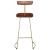 Scaune de bar 2 buc 49x43x103 cm lemn masiv de mango GartenMobel Dekor