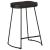 Scaune de bar 2 buc Negru 45x40x62 cm lemn masiv de mango GartenMobel Dekor