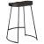 Scaune de bar 2 buc Negru 45x40x62 cm lemn masiv de mango GartenMobel Dekor