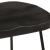 Scaune de bar 2 buc Negru 45x40x62 cm lemn masiv de mango GartenMobel Dekor