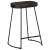 Scaune de bar 2 buc Negru 45x40x62 cm lemn masiv de mango GartenMobel Dekor