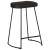 Scaune de bar 2 buc Negru 45x40x62 cm lemn masiv de mango GartenMobel Dekor