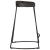 Scaune de bar 2 buc Negru 45x40x62 cm lemn masiv de mango GartenMobel Dekor