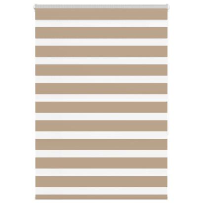 Jaluzea tip zebra 110x150 cm lățime țesătură 105,9 cm poliester GartenMobel Dekor