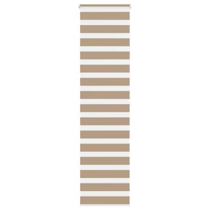 Jaluzea tip zebra 65x200 cm lățime țesătură 60,9 cm poliester GartenMobel Dekor
