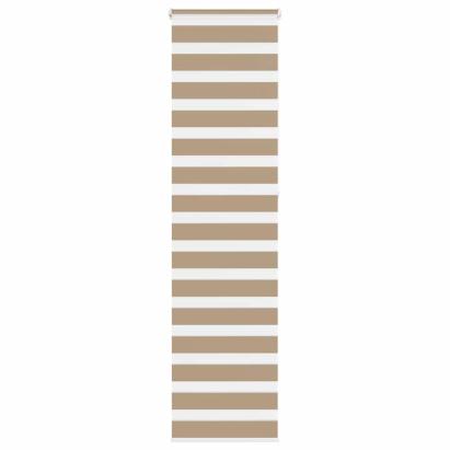 Jaluzea tip zebra 65x230 cm lățime țesătură 60,9 cm poliester GartenMobel Dekor