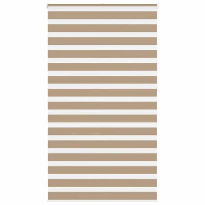 Jaluzea tip zebra 135x230 cm lățime țesătură 130,9 cm poliester GartenMobel Dekor