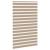 Jaluzea tip zebra 140x230 cm lățime țesătură 135,9 cm poliester GartenMobel Dekor