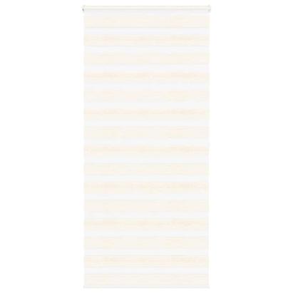 Jaluzea tip zebra 110x200 cm lățime țesătură 105,9 cm poliester GartenMobel Dekor
