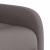 Fotoliu rabatabil, gri taupe, material textil GartenMobel Dekor