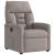 Fotoliu rabatabil, gri taupe, material textil GartenMobel Dekor