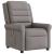 Fotoliu rabatabil, gri taupe, material textil GartenMobel Dekor
