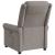 Fotoliu rabatabil, gri taupe, material textil GartenMobel Dekor