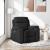 Fotoliu rabatabil, negru, material textil GartenMobel Dekor