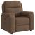 Fotoliu rabatabil, maro, material textil GartenMobel Dekor
