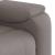 Fotoliu rabatabil, gri taupe, material textil GartenMobel Dekor