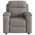 Fotoliu rabatabil, gri taupe, material textil GartenMobel Dekor