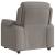 Fotoliu rabatabil, gri taupe, material textil GartenMobel Dekor
