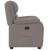Fotoliu rabatabil, gri taupe, material textil GartenMobel Dekor
