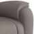 Fotoliu rabatabil, gri taupe, material textil GartenMobel Dekor