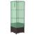 Strat înălțat cu husă de seră, aspect ratan, 40x40x139 cm GartenMobel Dekor