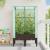Strat înălțat cu husă de seră, aspect ratan, 80x40x140 cm GartenMobel Dekor