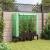Strat înălțat cu husă de seră, aspect ratan, 120x40x140 cm GartenMobel Dekor