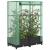 Strat înălțat cu husă de seră, aspect ratan, 80x40x123 cm GartenMobel Dekor