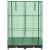 Strat înălțat cu husă de seră, aspect ratan, 80x40x123 cm GartenMobel Dekor