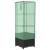 Strat înălțat cu husă de seră, aspect ratan, 40x40x139 cm GartenMobel Dekor
