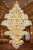 Candelabru din cristal Palace Grande, auriu lucios, 150 cm, reglabil
