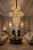 Candelabru din cristal Palace Regalis, auriu lucios, 29xG9, D80 cm