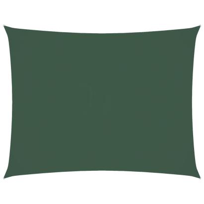 Parasolar, verde închis, 5x6 m, țesătură oxford, dreptunghiular GartenMobel Dekor