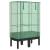 Strat înălțat cu husă de seră, aspect ratan, 80x40x140 cm GartenMobel Dekor