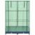 Strat înălțat cu husă de seră, aspect ratan, 80x40x123 cm GartenMobel Dekor