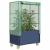 Strat înălțat cu husă și roți, aspect ratan, 80x50x182 cm GartenMobel Dekor