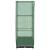 Strat înălțat cu husă de seră, aspect ratan, 40x40x123 cm GartenMobel Dekor